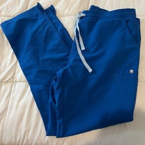 Yola Skinny Scrub Pants - Royal Blue